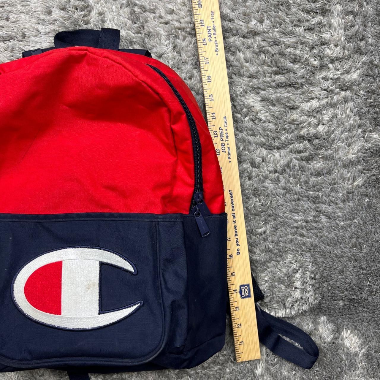 Champion 2025 red backpack