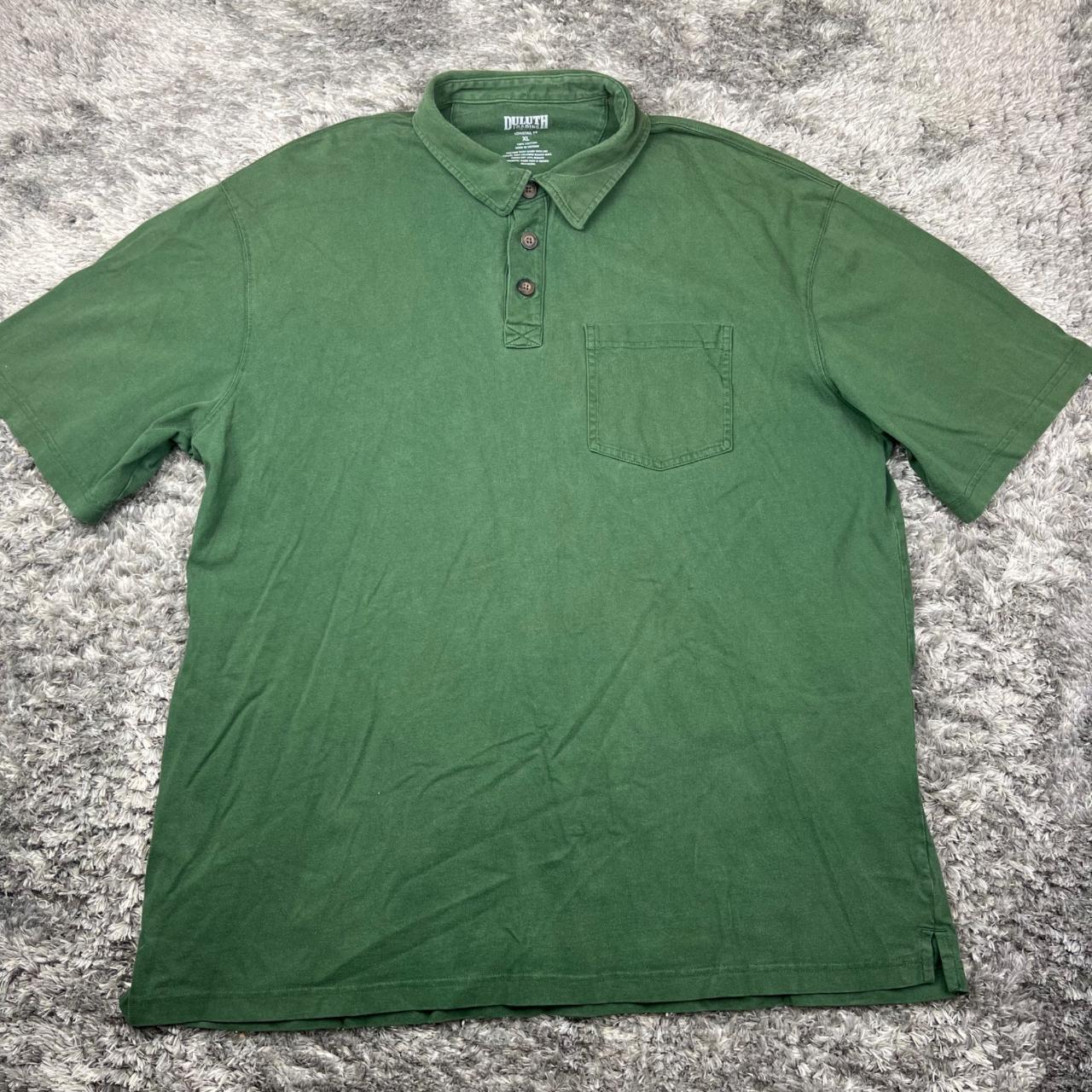 Duluth Trading Co Shirt Men Extra Large XL Green - Depop