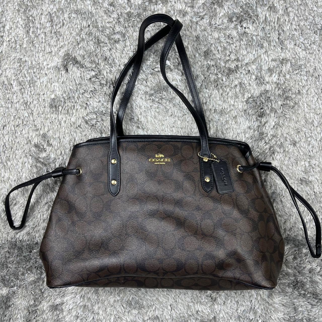 Coach drawstring sale carryall