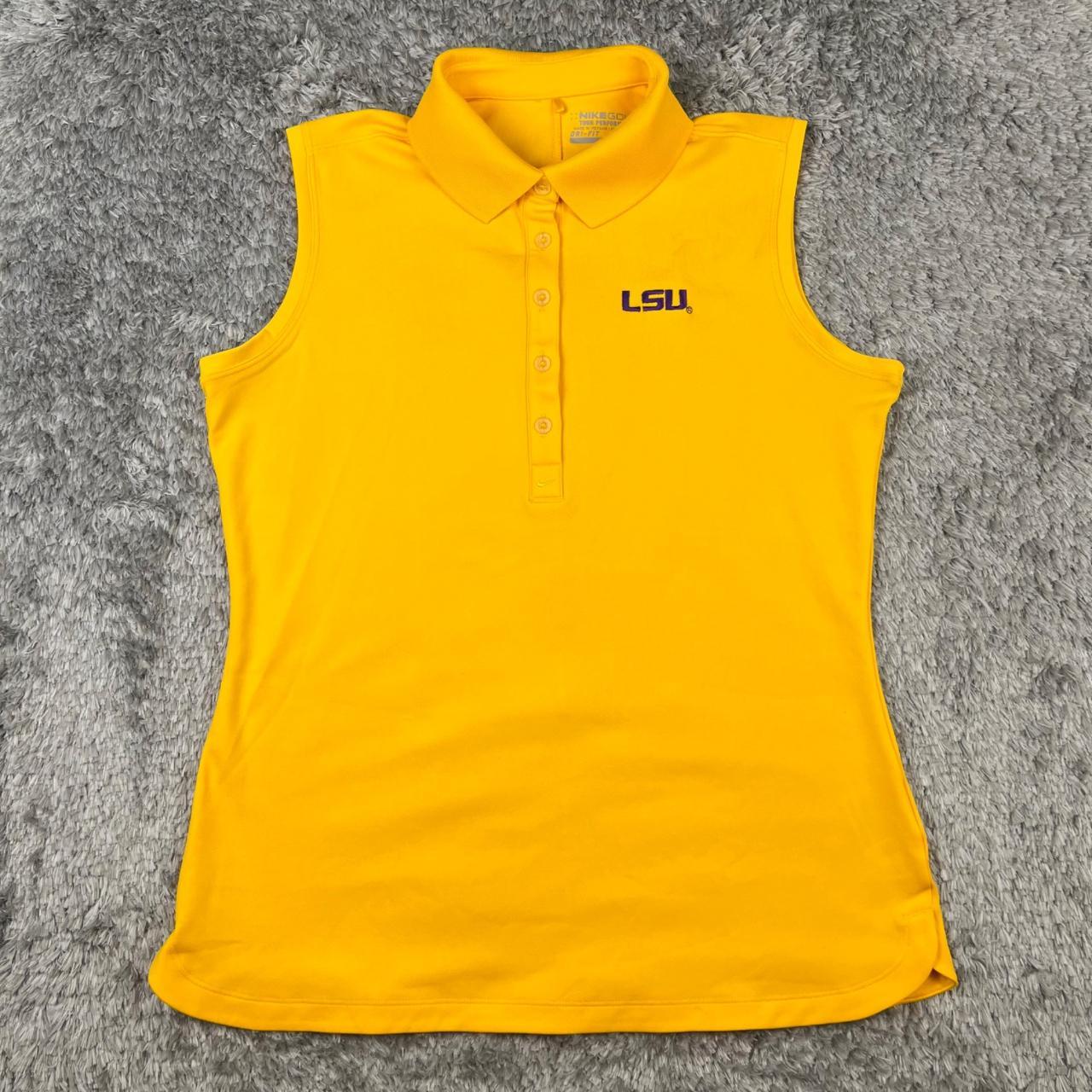 Women yellow nike clearance shirt