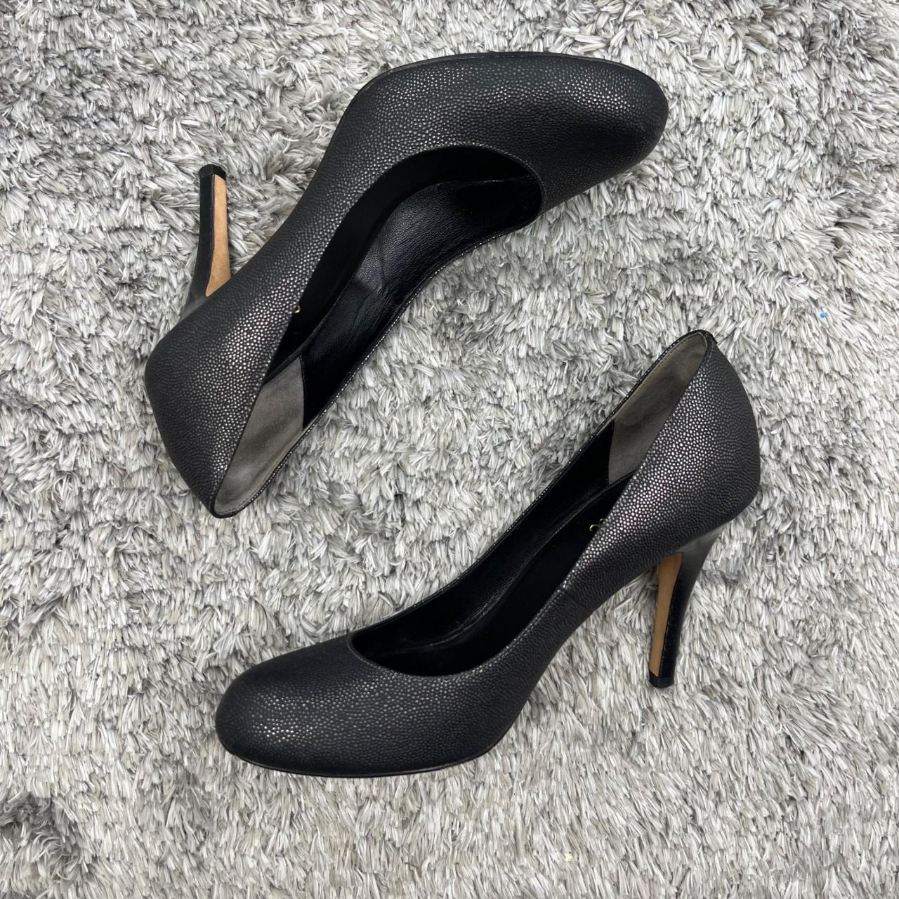 Cole Haan Heels Womans 8B Black Speckled NikeAir... - Depop