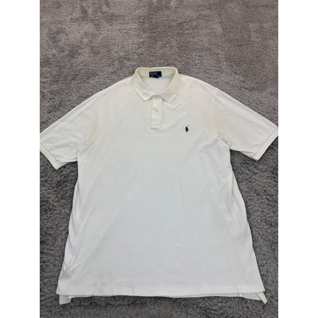 Vtg Polo Ralph Lauren Shirt Mens 2XLT Tall White. Depop