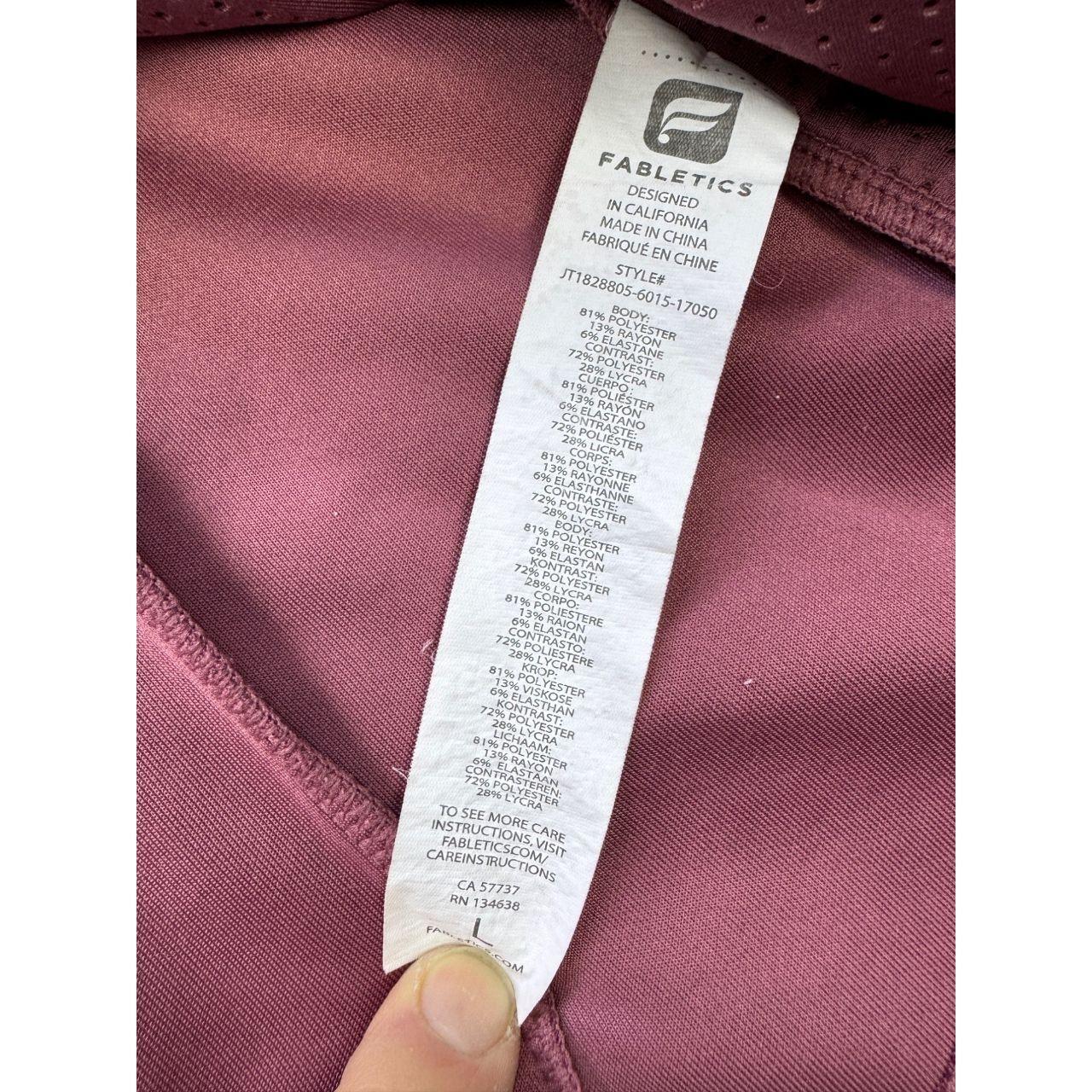 Fabletics Women's Polyester Jacket - Pink - L – F… - image 4