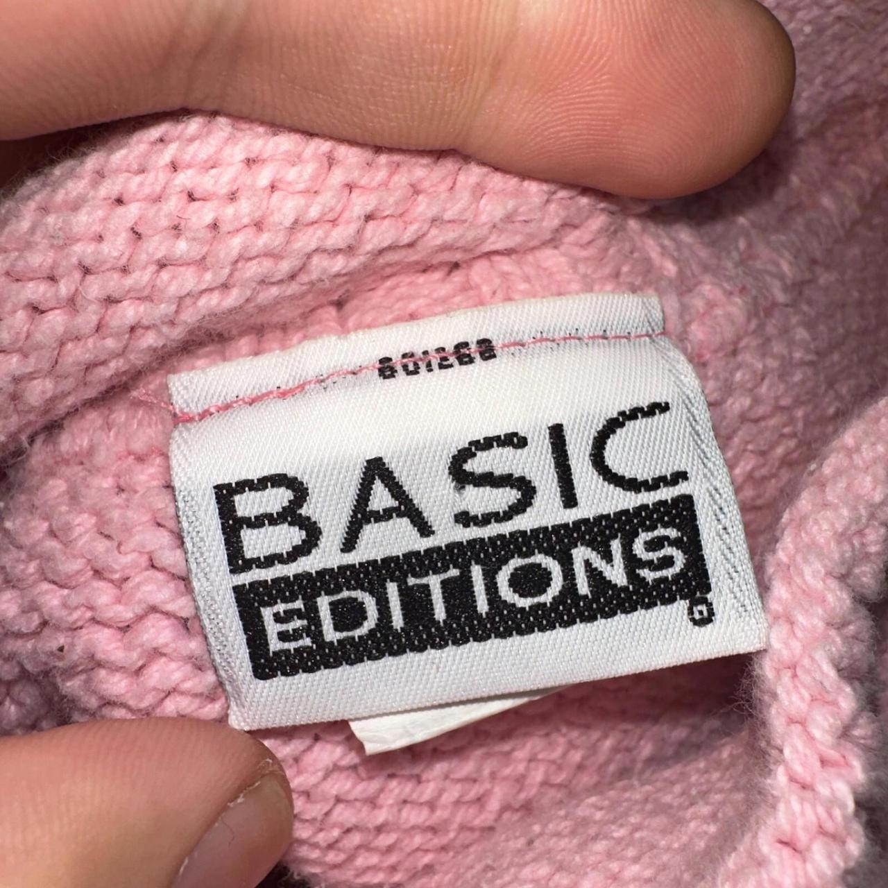 Basic Editions Women's Sweater - Pink - M – Basic… - image 6
