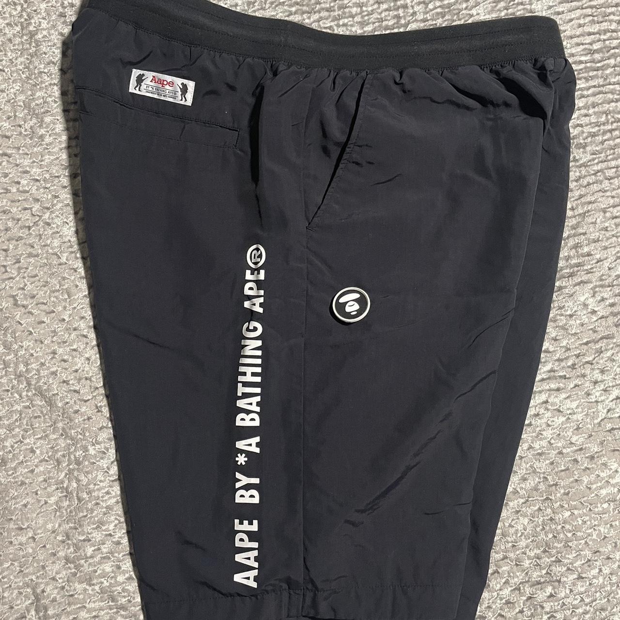 BAPE Men's Black Shorts | Depop