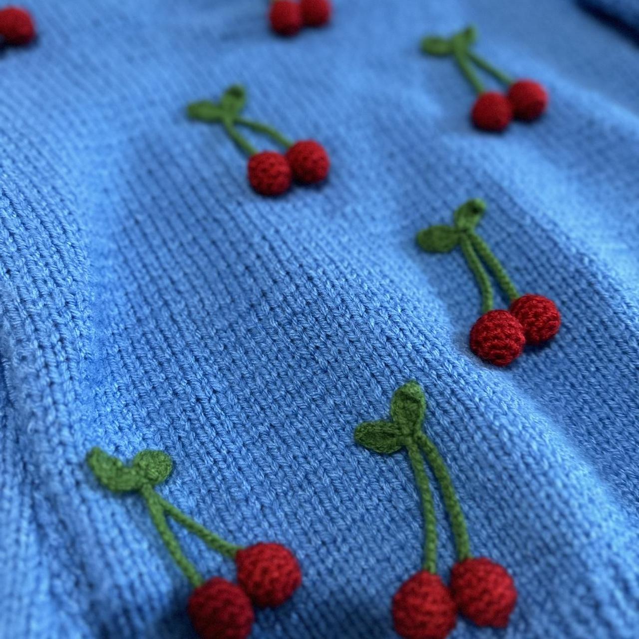 Cherries Knit Sweater – Lirika Matoshi