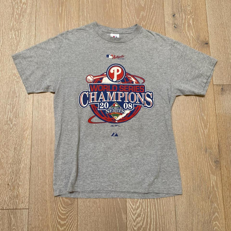 Majestic PHILADELPHIA PHILLIES 2008 WORLD SERIES CHAMPIONS T-shirt