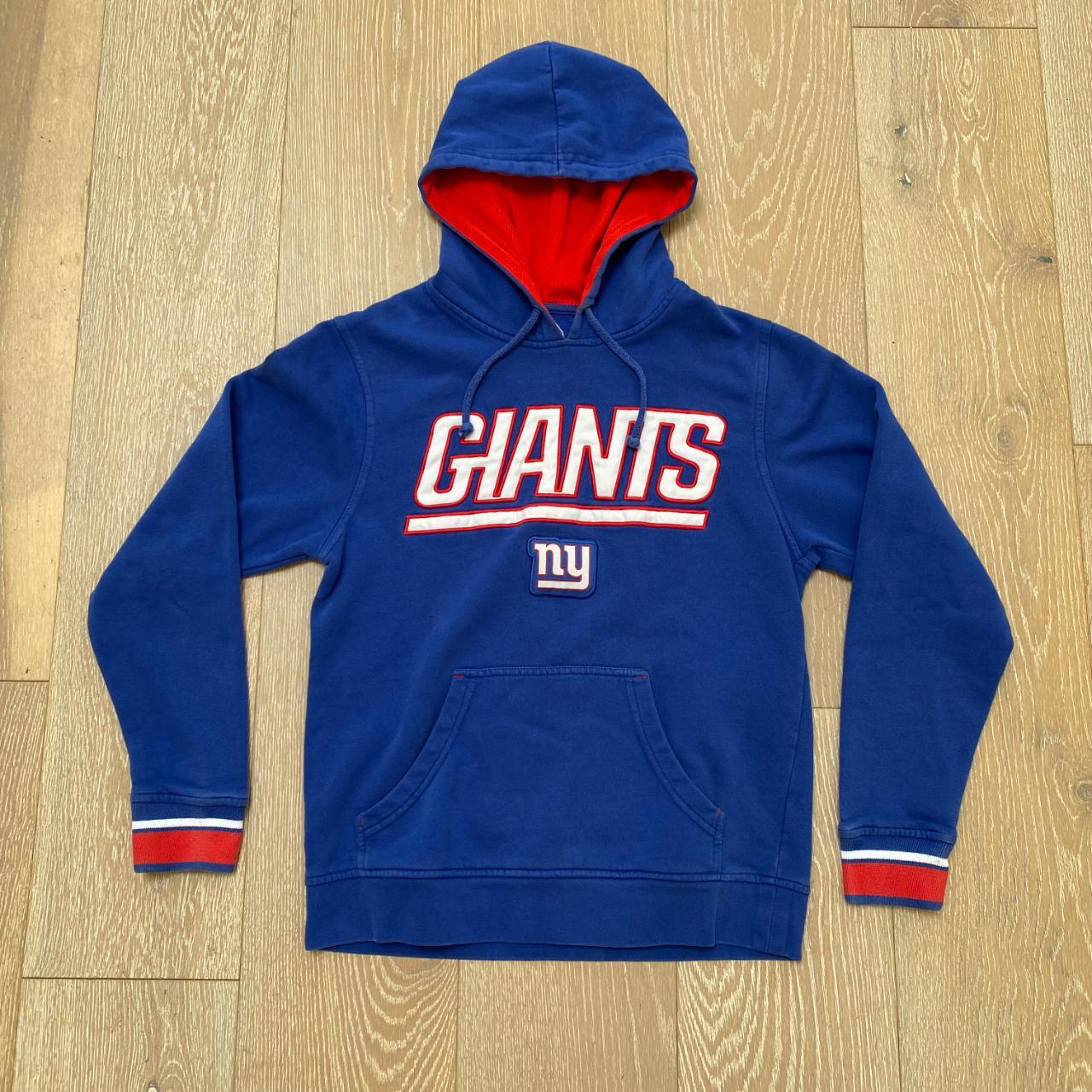 Vintage New York Giants sweatshirt in blue. Y2K - Depop