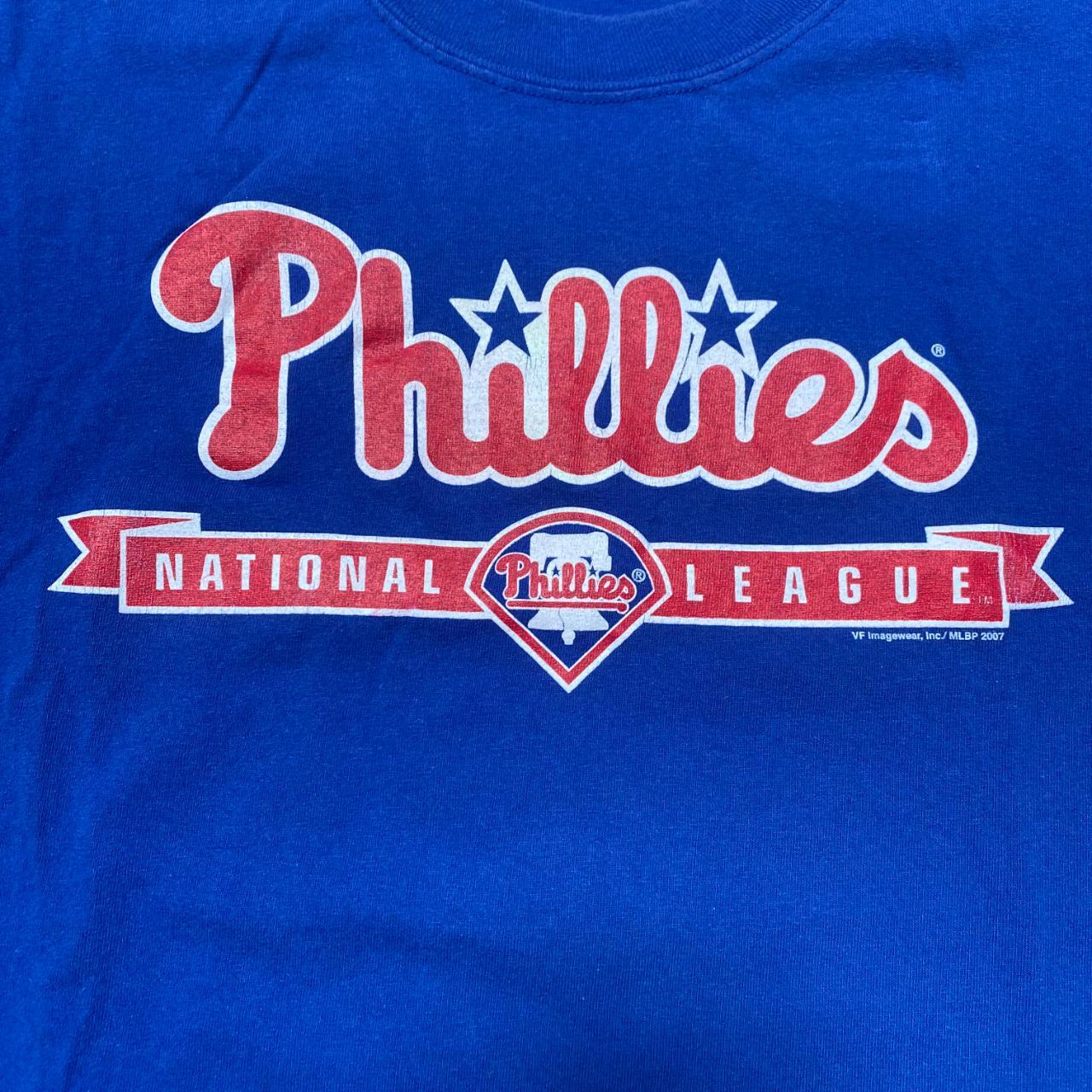 PHILADELPHIA PHILLIES NATIONAL LEAGUE T SHIRT VF IMAGEWEAR MEN