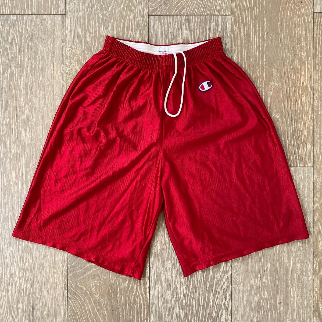 Rare Vintage 90s Champion Basketball Shorts Size... - Depop