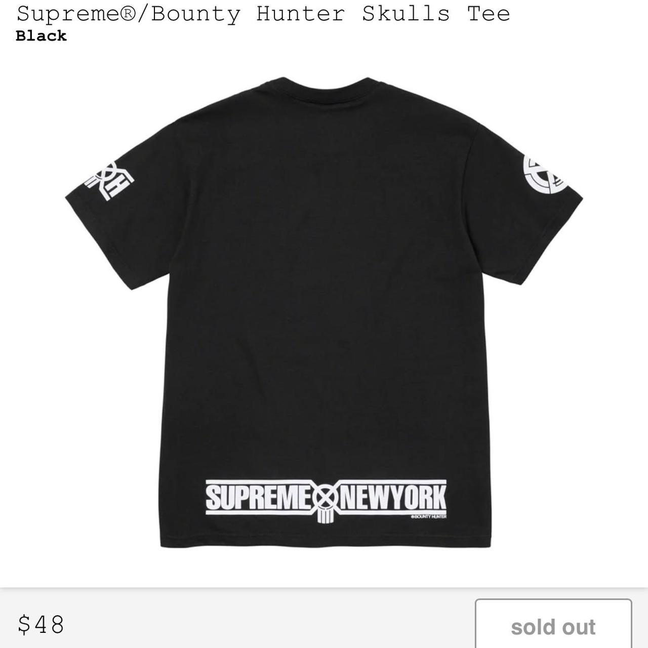 Supreme Bounty Hunter Skulls Tee Size... - Depop