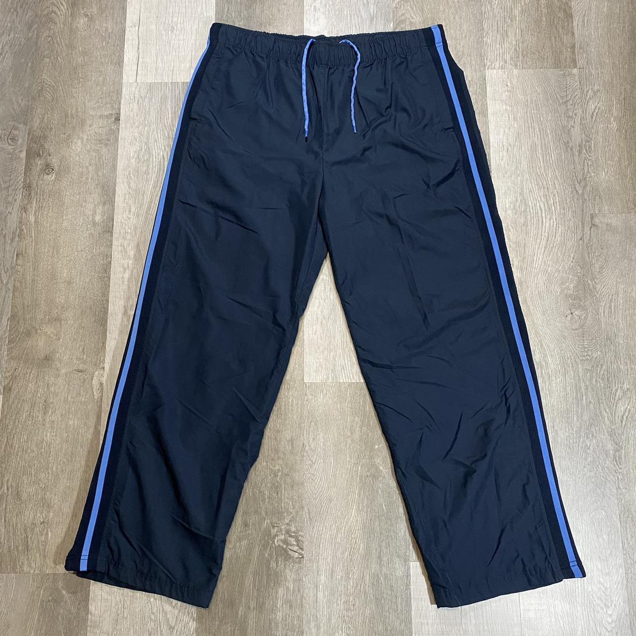 Vintage Y2K Baggy Old Navy Track Pants Size... Depop