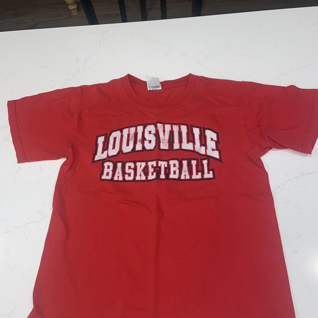 Louisville cardinals Black Short Sleeve Shirt Size Medium