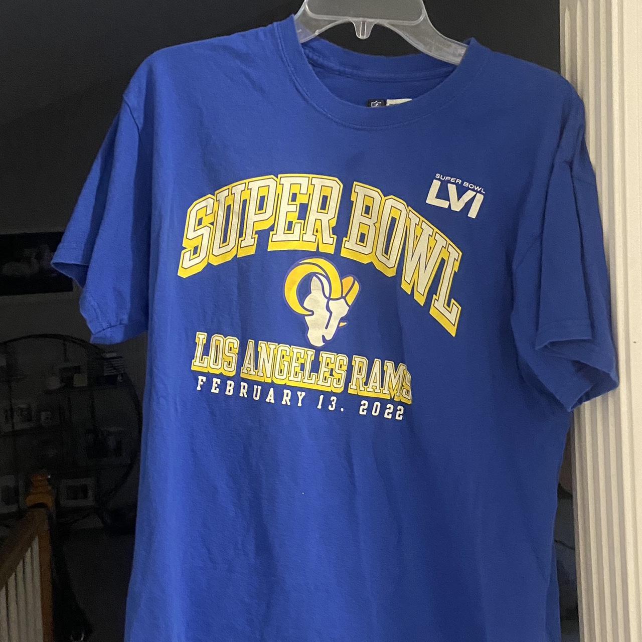 2022 Super Bowl LVI Champions Los Angeles Rams Size - Depop