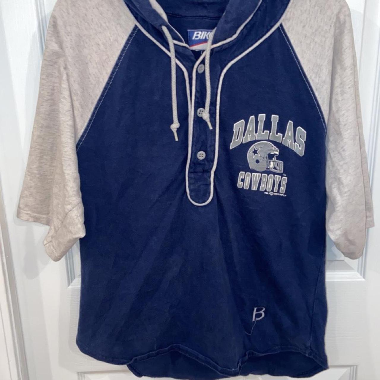 Vintage Dallas cowboys hoodie -Size is - Depop