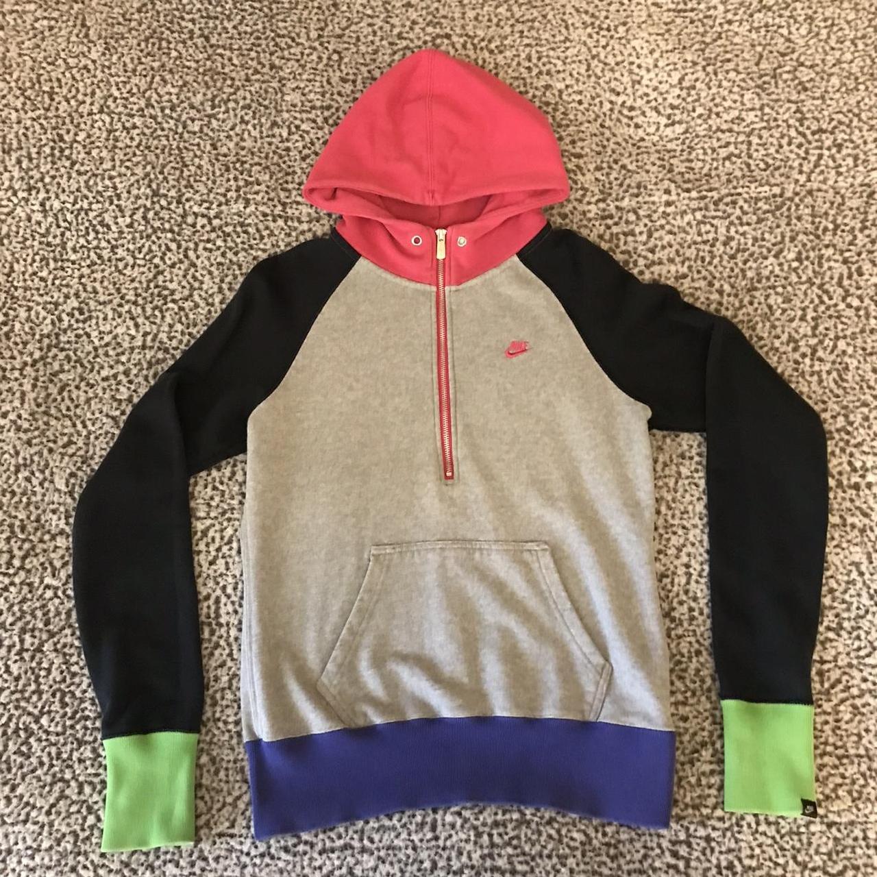 multicolor hoodie nike