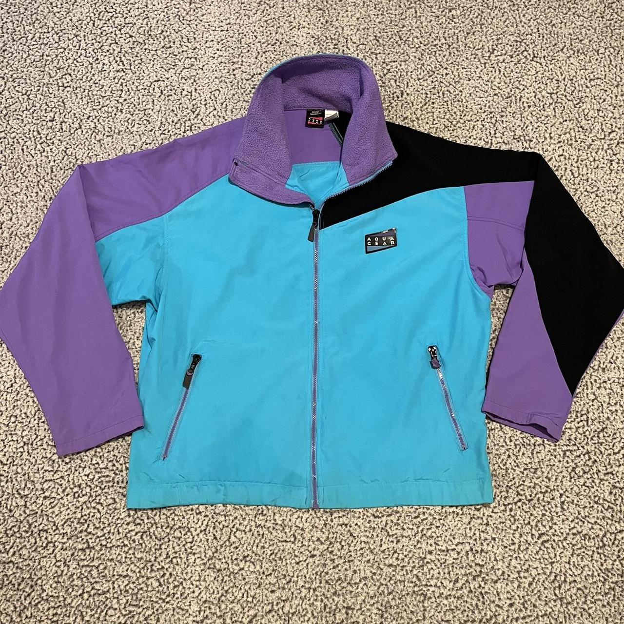 90's Nike 2024 Aqua Gear Windbreaker Jacket