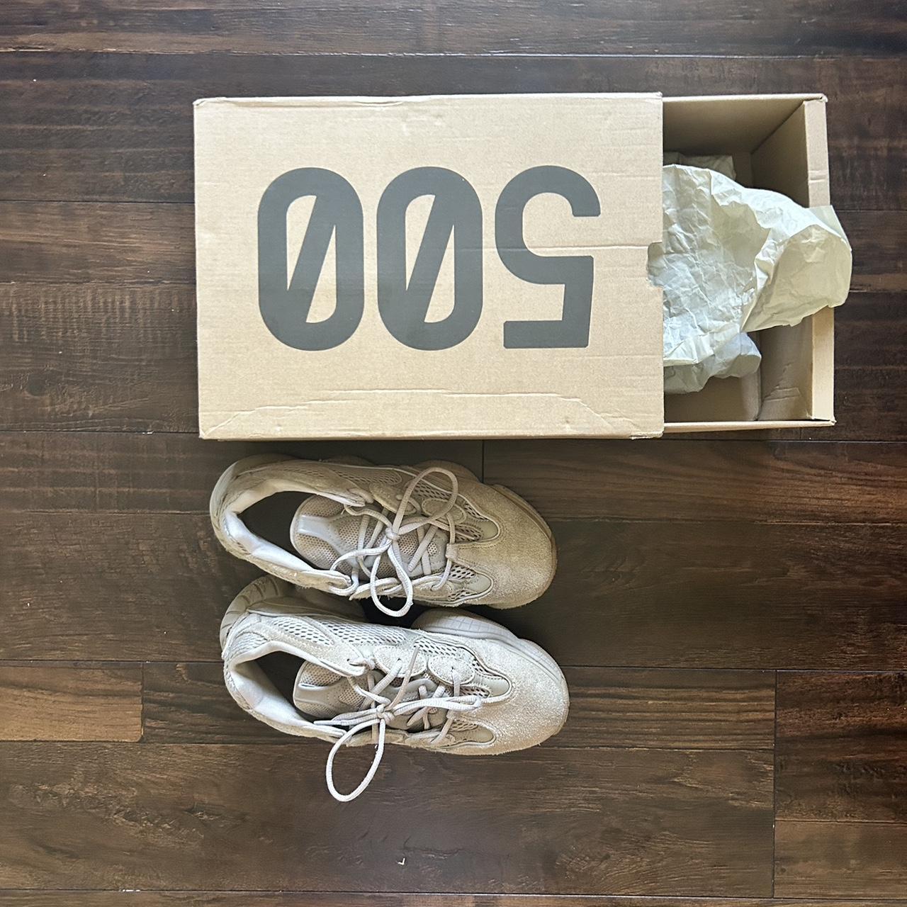 yeezy 500 taupe light box