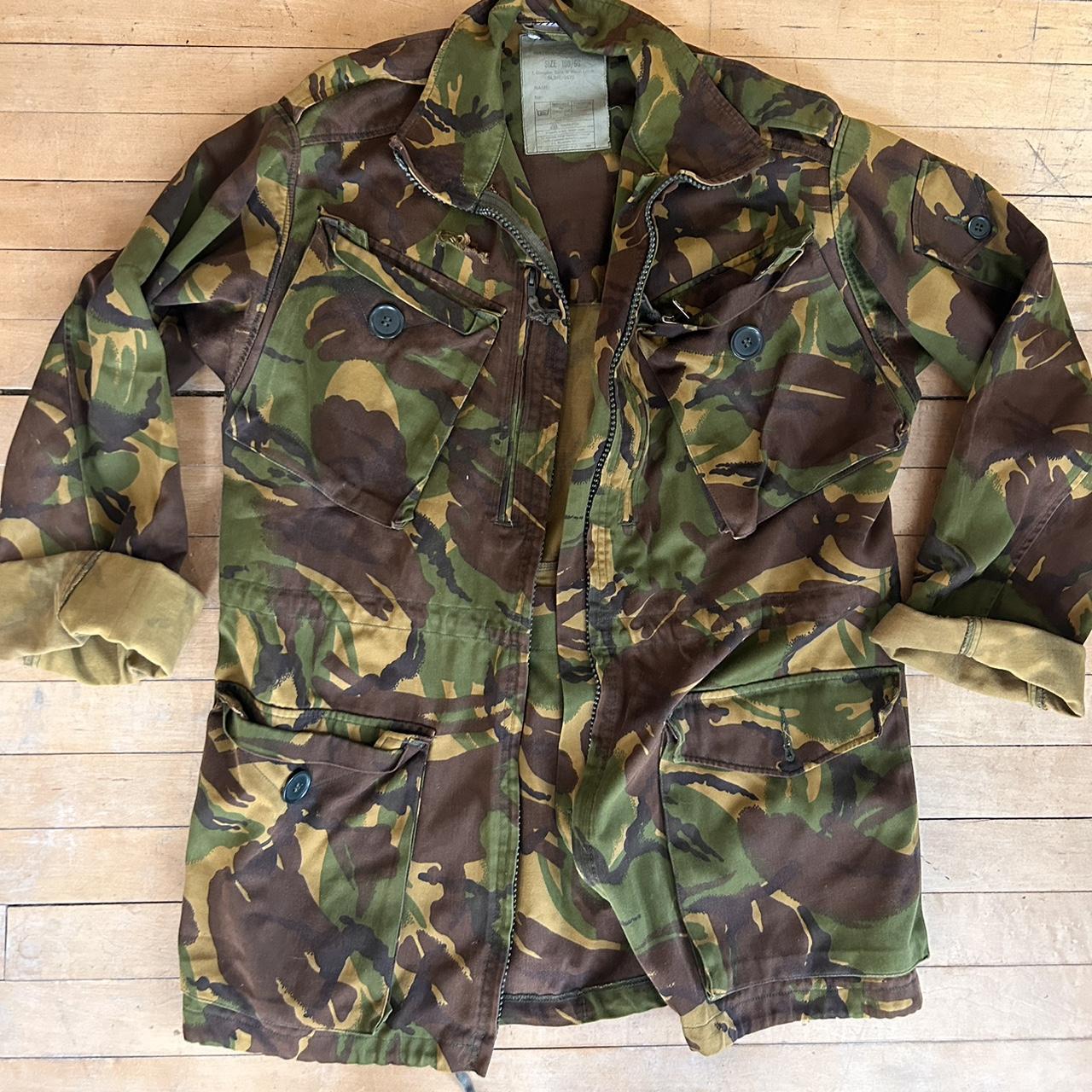 Camo Jacket Good condition Size “180/96” Fits like... - Depop