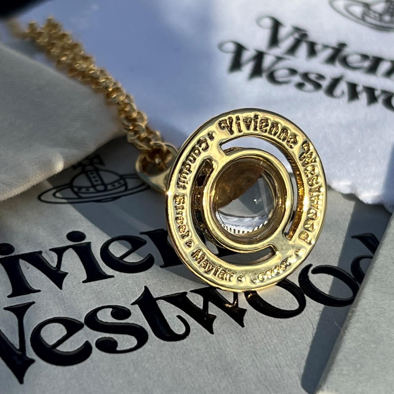 Vivienne Westwood Women's Gold Jewellery | Depop