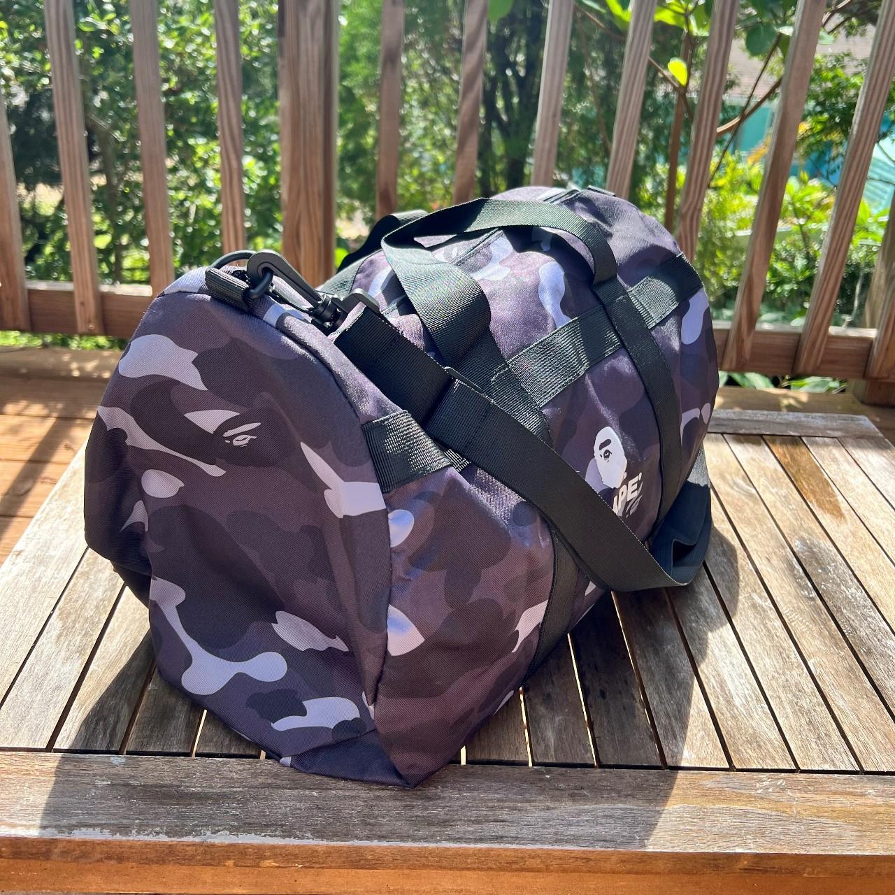 Bape - Black Camo Duffle Bag - Accessories