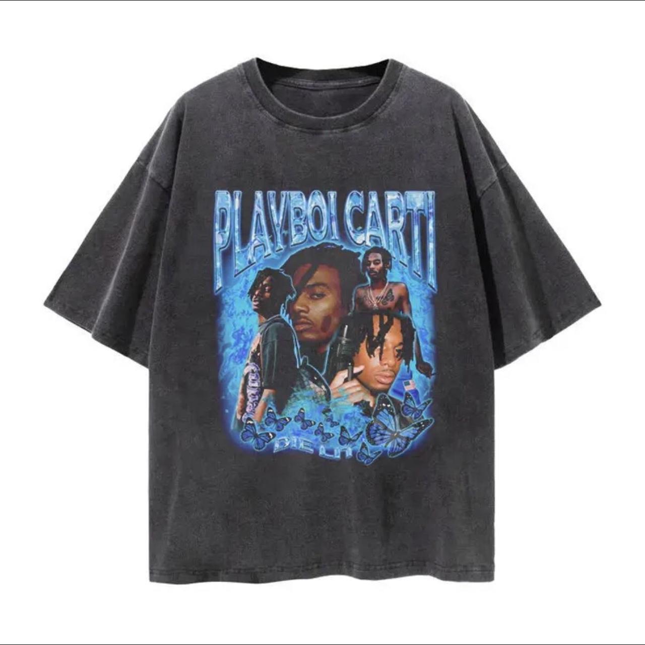 Y2K playboi carti graphic tee Unisex Multiple... - Depop