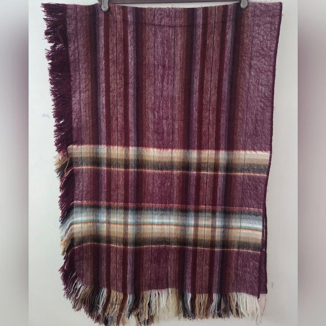 Source Unknown Women's Scarf - Red/Brown – Alpaca… - image 2