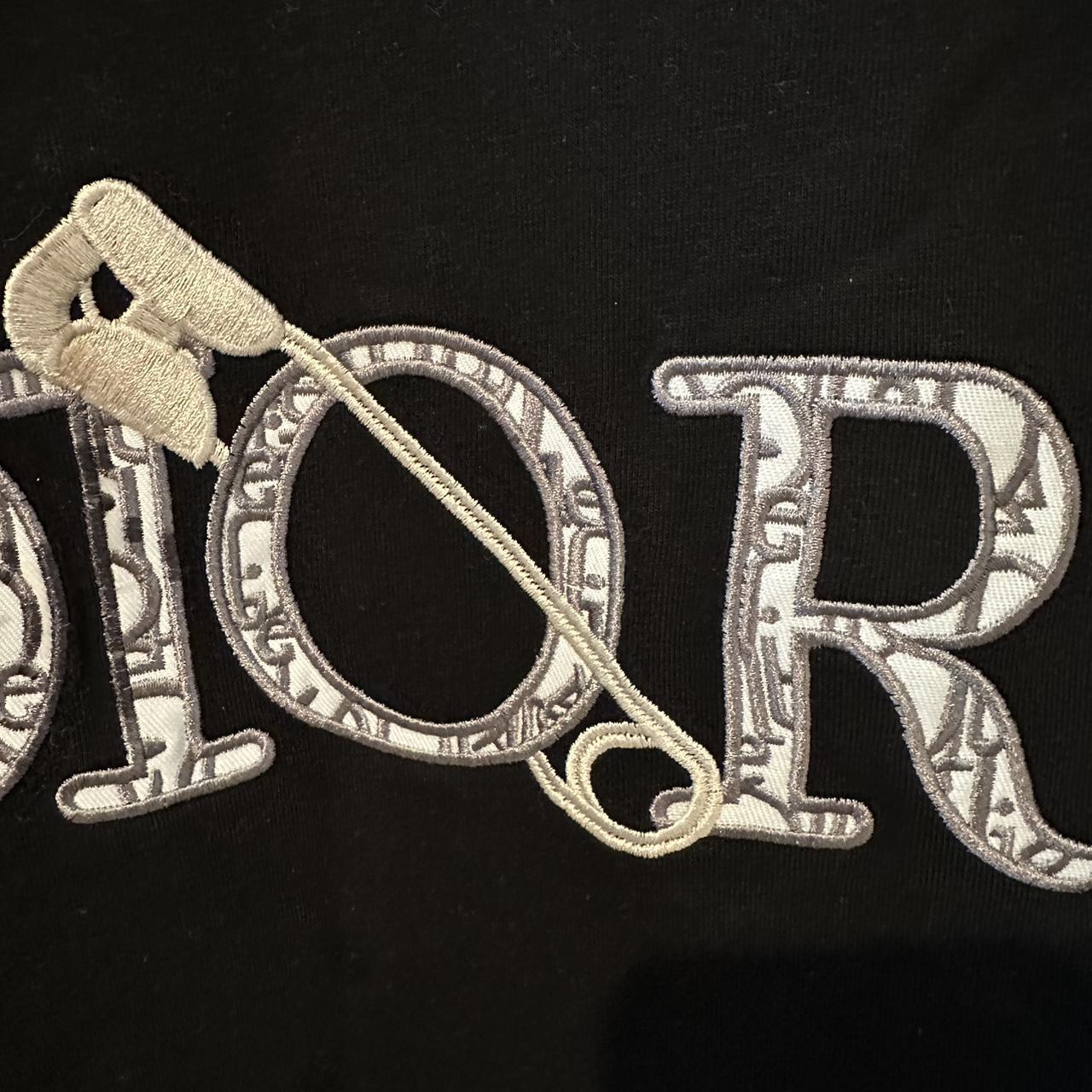 Dior x Judy Blame safety pin men's t shirt Depop