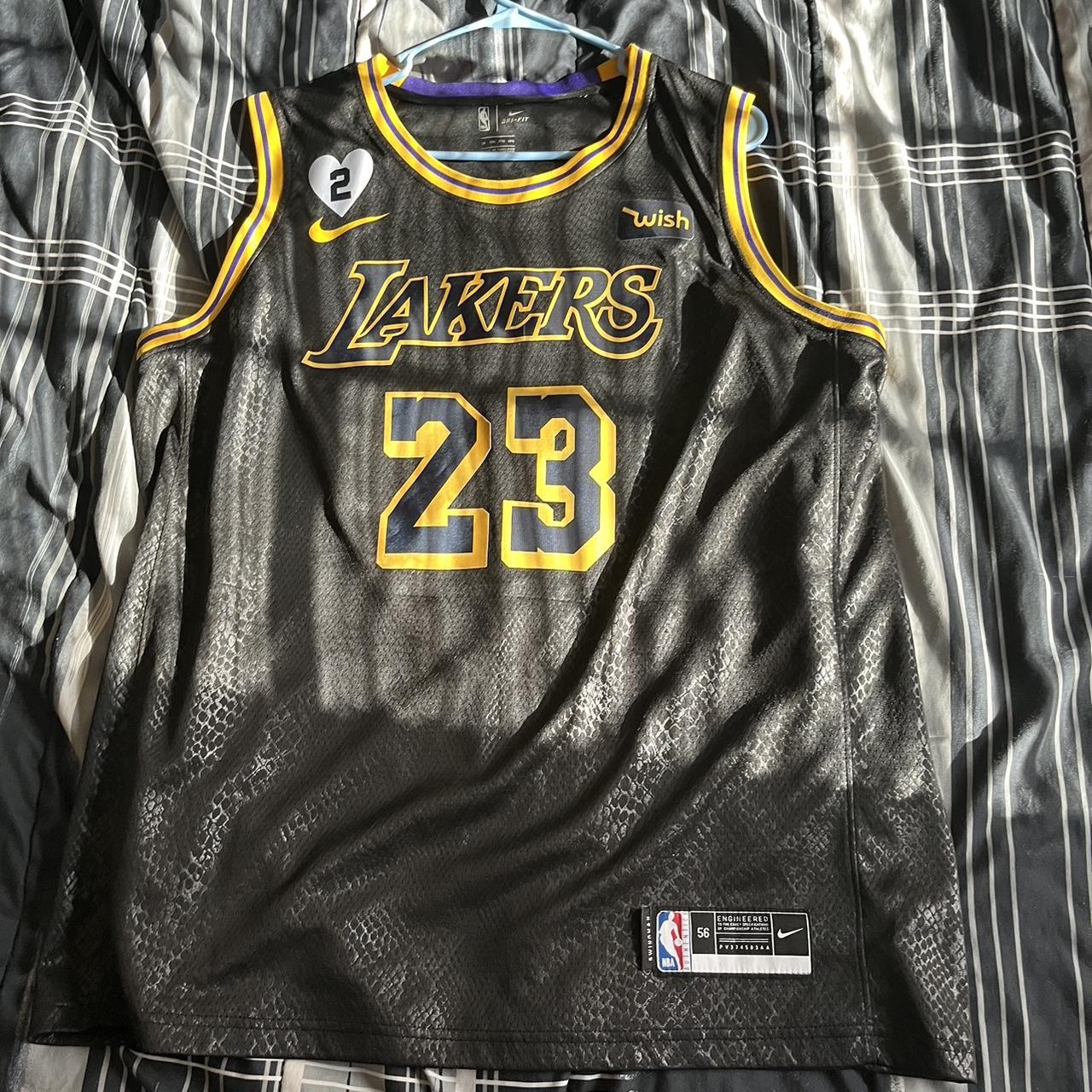 2020 Lakers jersey. Good condition. Authentic - Depop