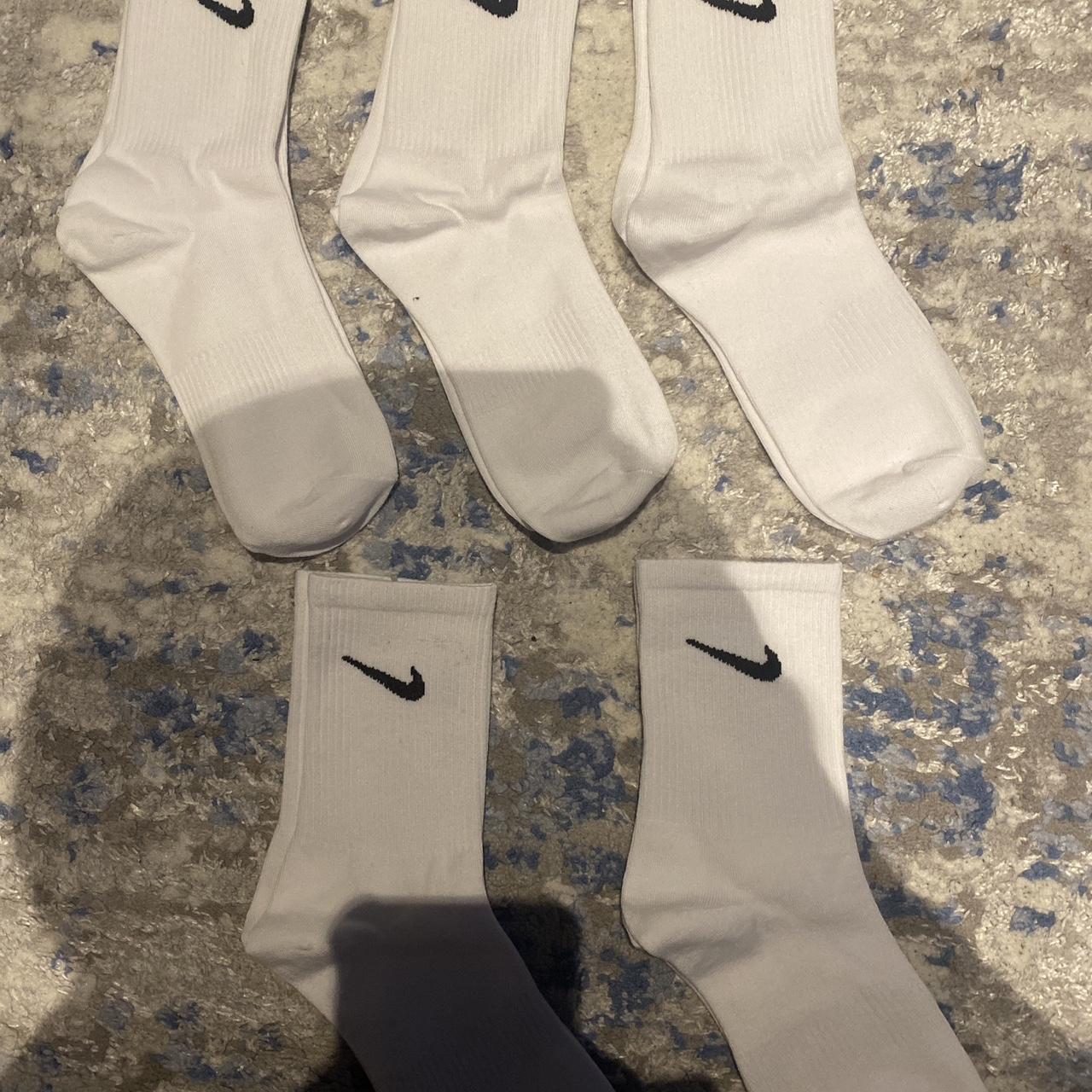 mens white nike socks amazon