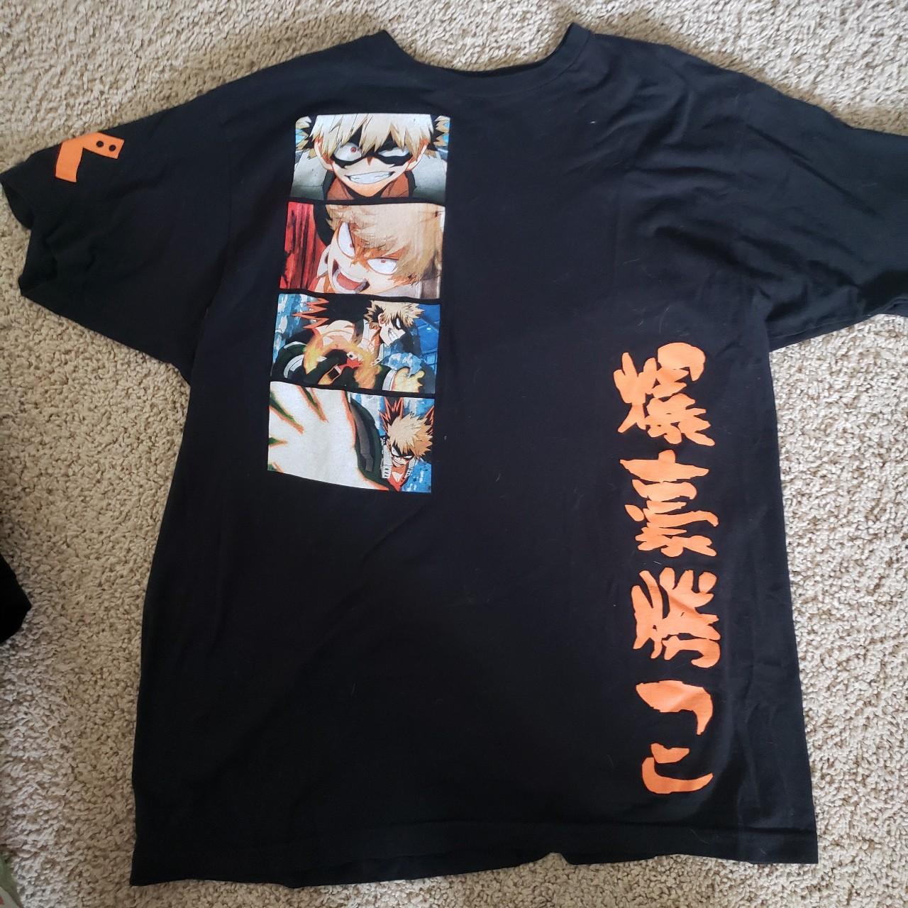 bakugou and kirishima shirt hot topic