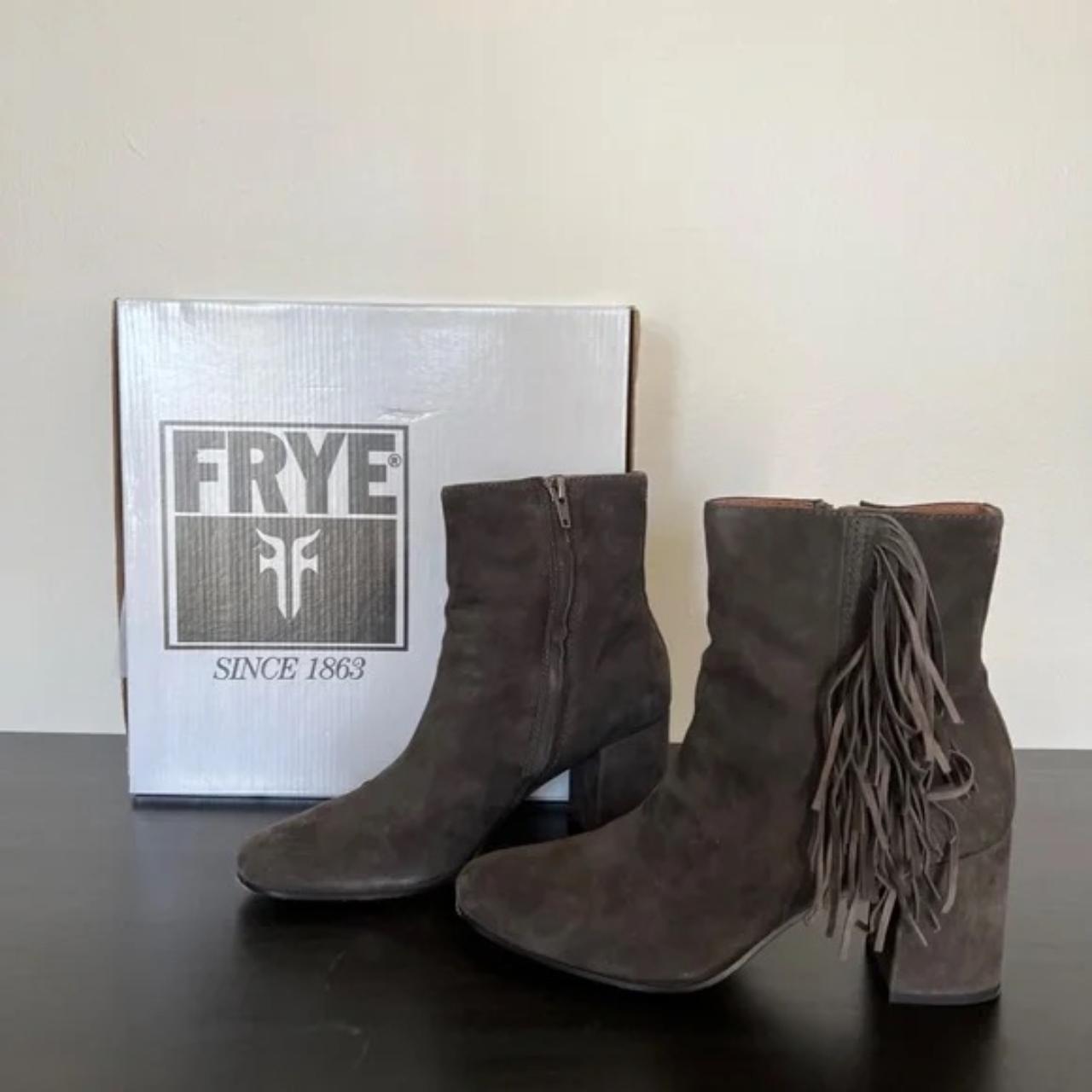 Frye deals grey booties