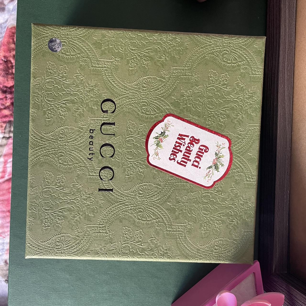 GUCCI GIFT BOX Gucci Bloom 30 ML and red matte... Depop
