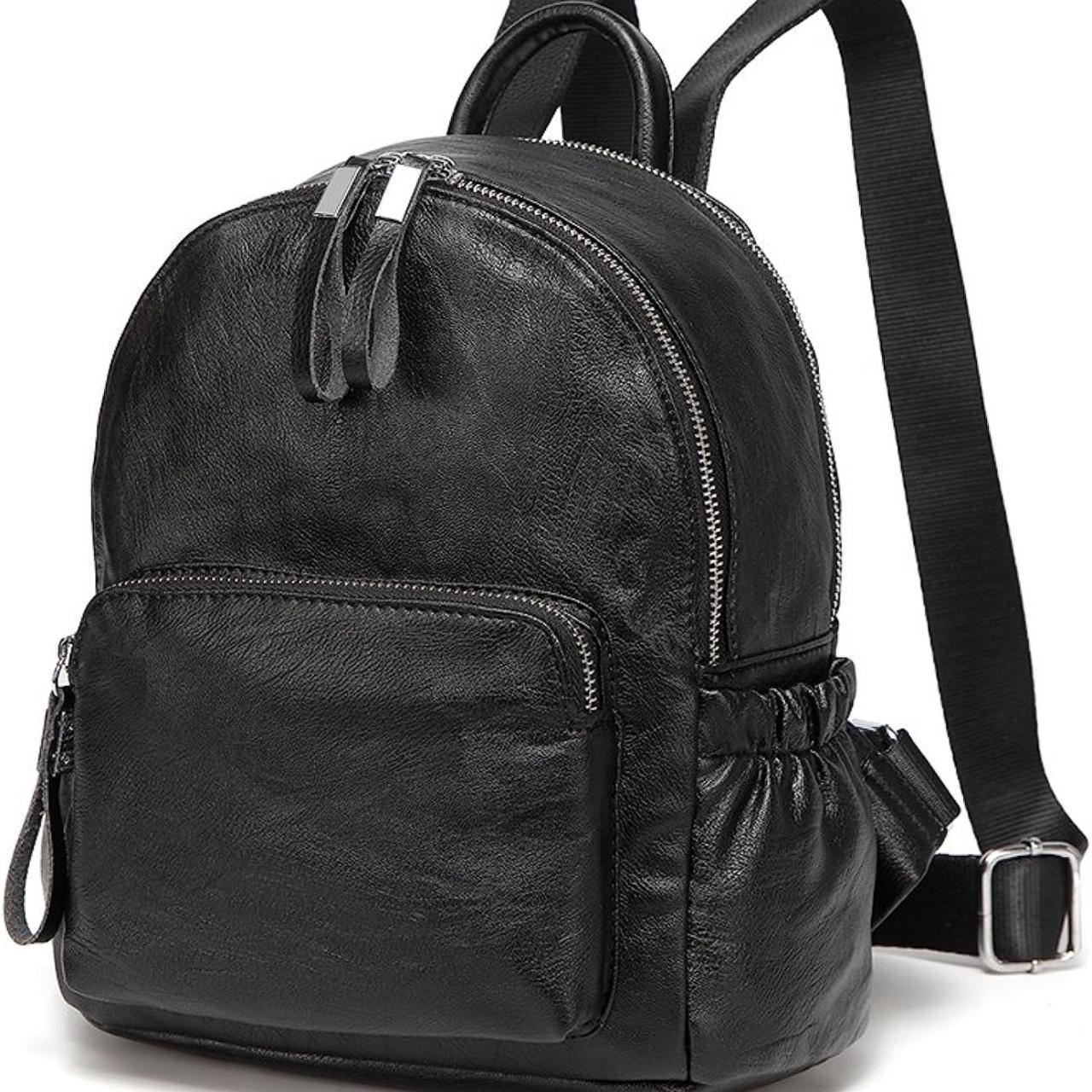 small black backpack purse 💰 depop payments only 📫... Depop