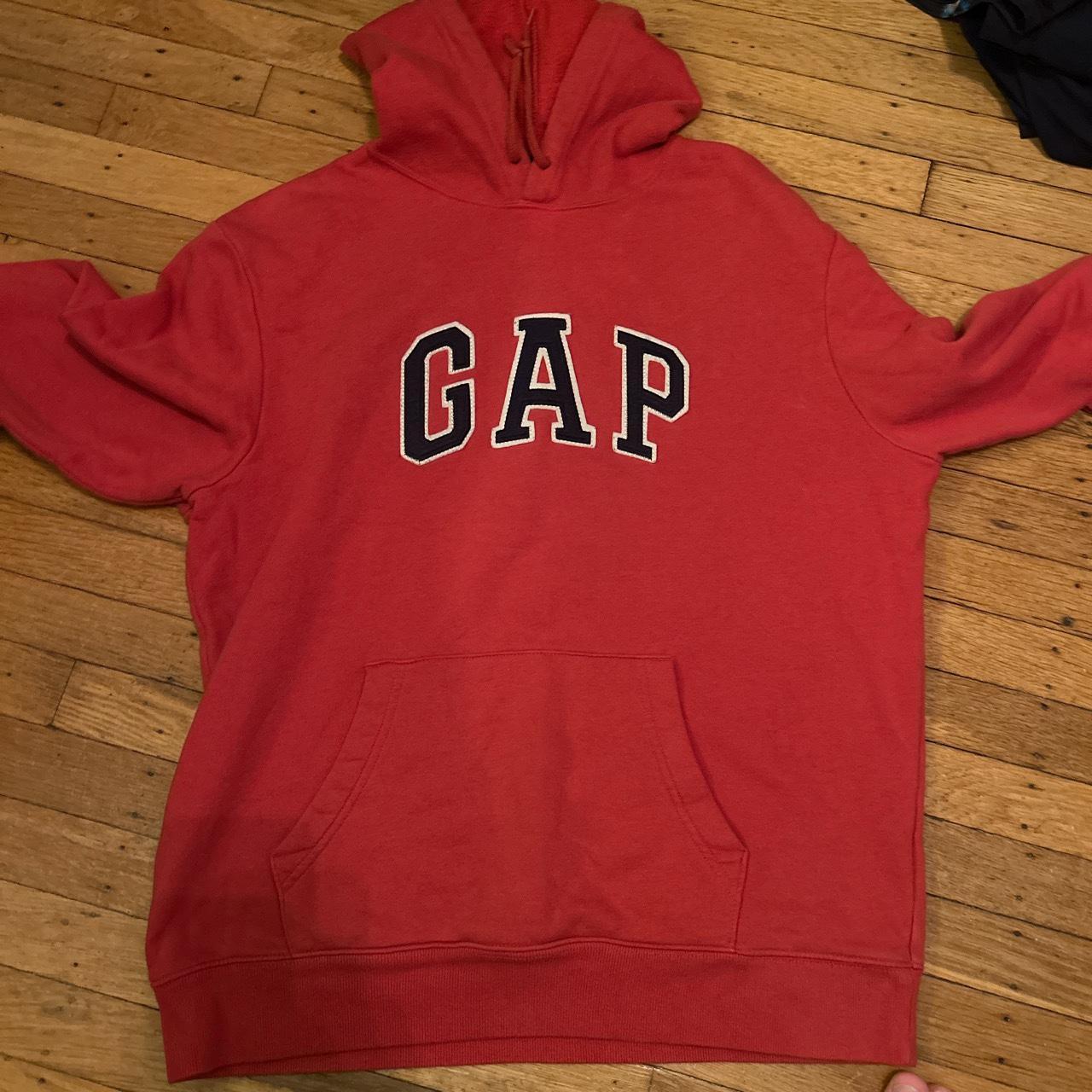 Red Gap Hoodie. Men’s large. Perfect condition Depop