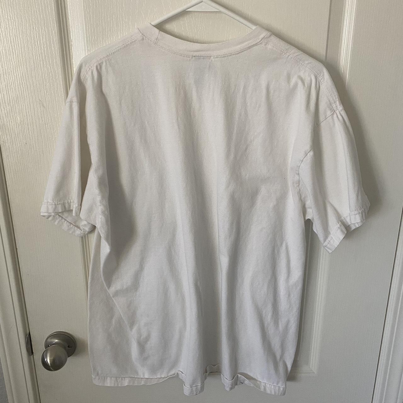 OMOCAT Men's White and Grey T-shirt (2)
