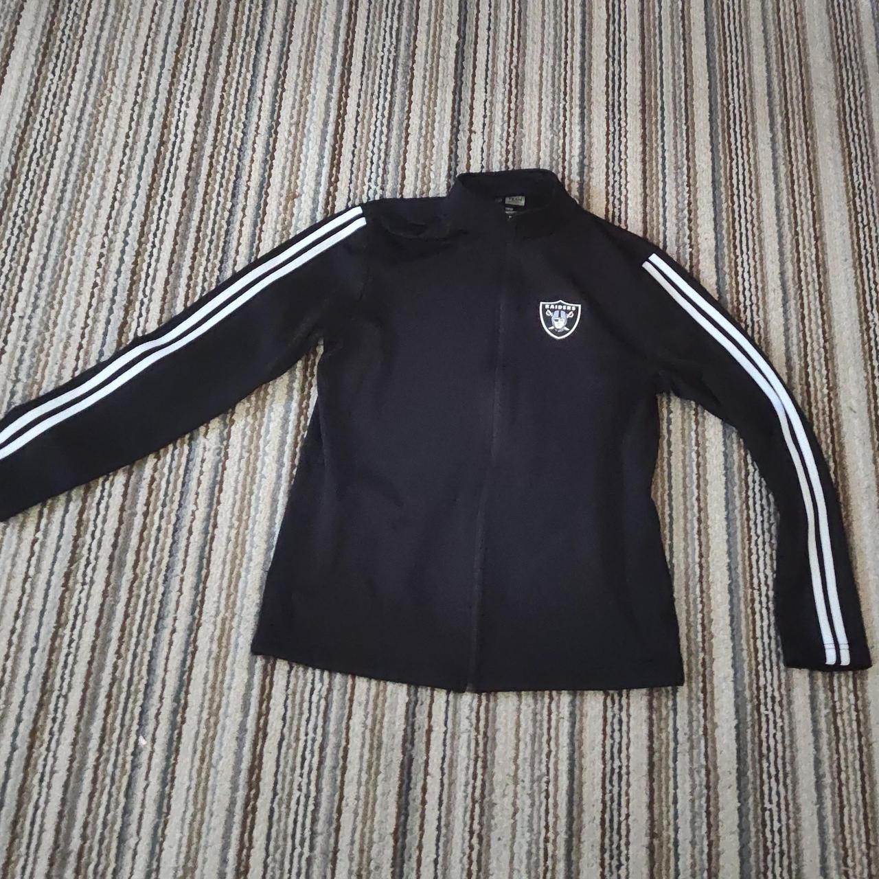 raiders track jacket