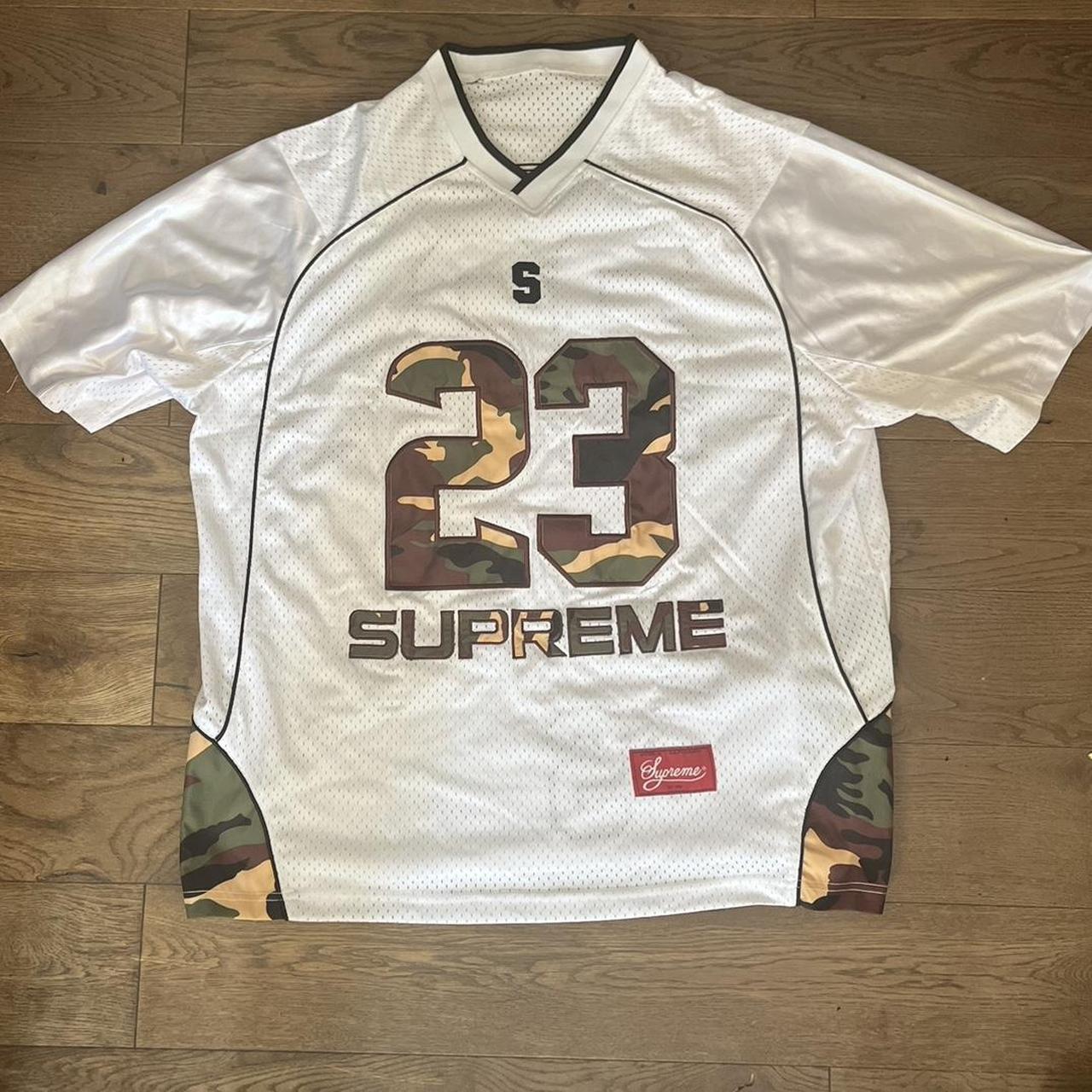 Supreme Perfect Season Football Jersey Medium | Depop
