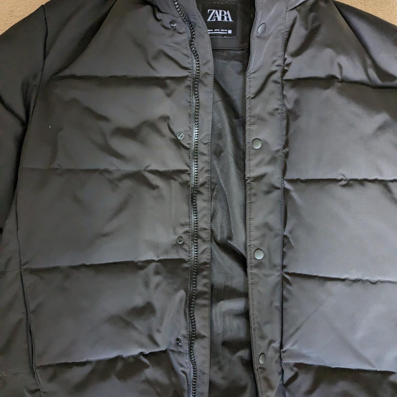 Zara Men's Black Coat Depop