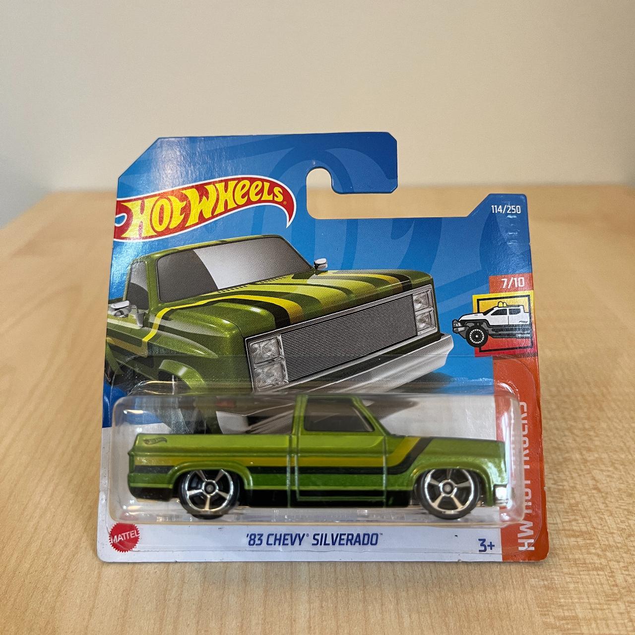 Hot wheels まとめ売り Hot Wheels - 83 CHEVY SILVERADO 2021 - HW Hot Trucks | Depop