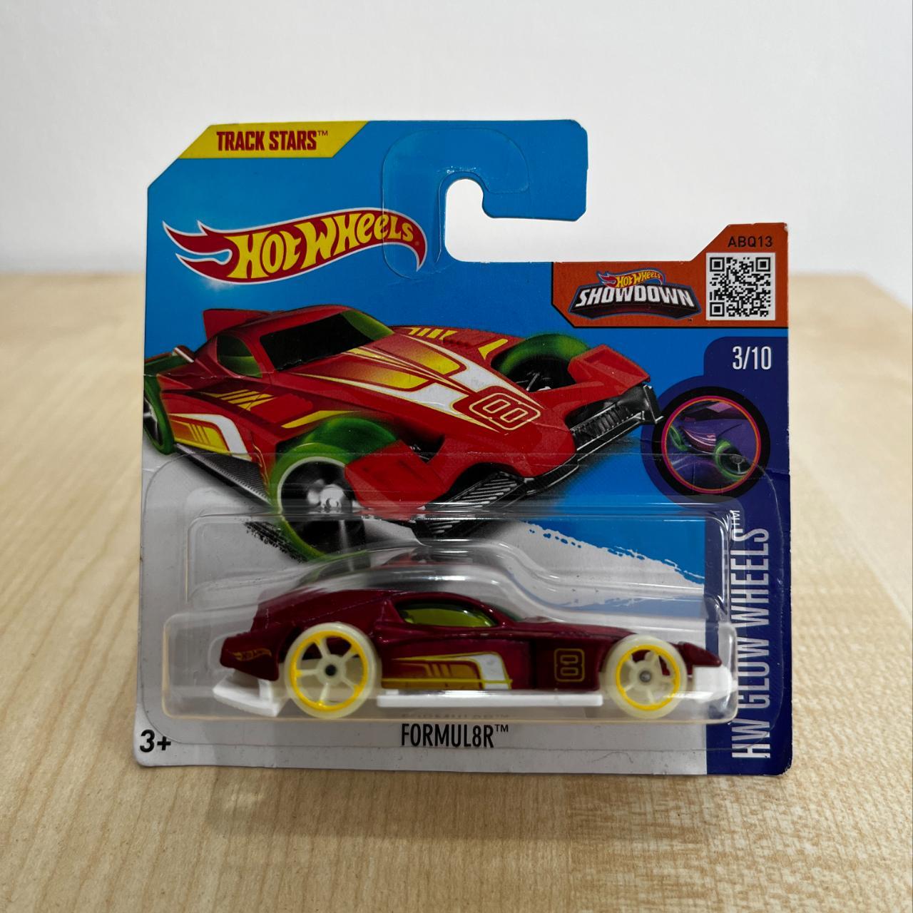 Hot Wheels FORMUL8R 2016 HW Glow Wheels 48 250. Depop