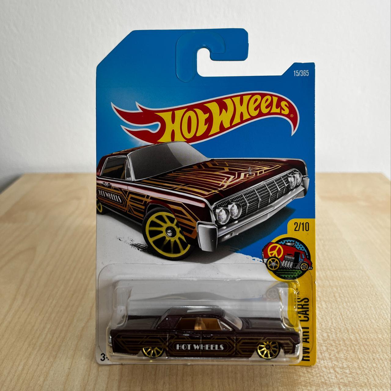 Hot Wheels 64 LINCOLN CONTINENTAL - HW Art Cars | Depop