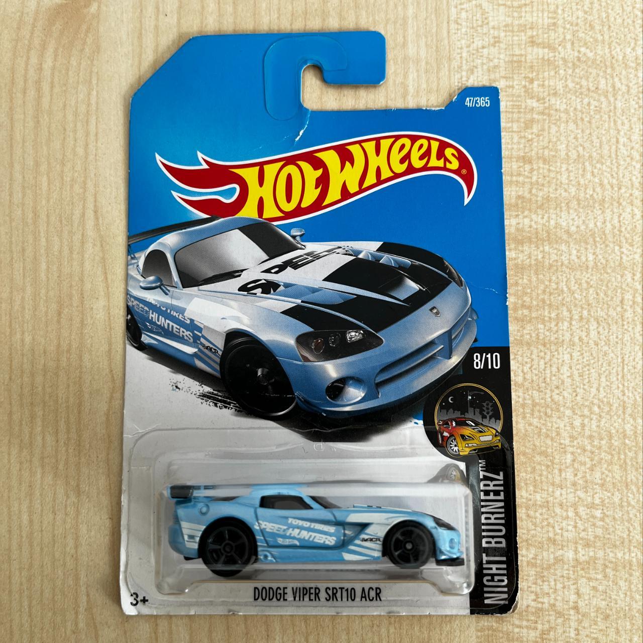 Hot Wheels DODGE VIPER SRT10 ACR Night Burnerz. Depop