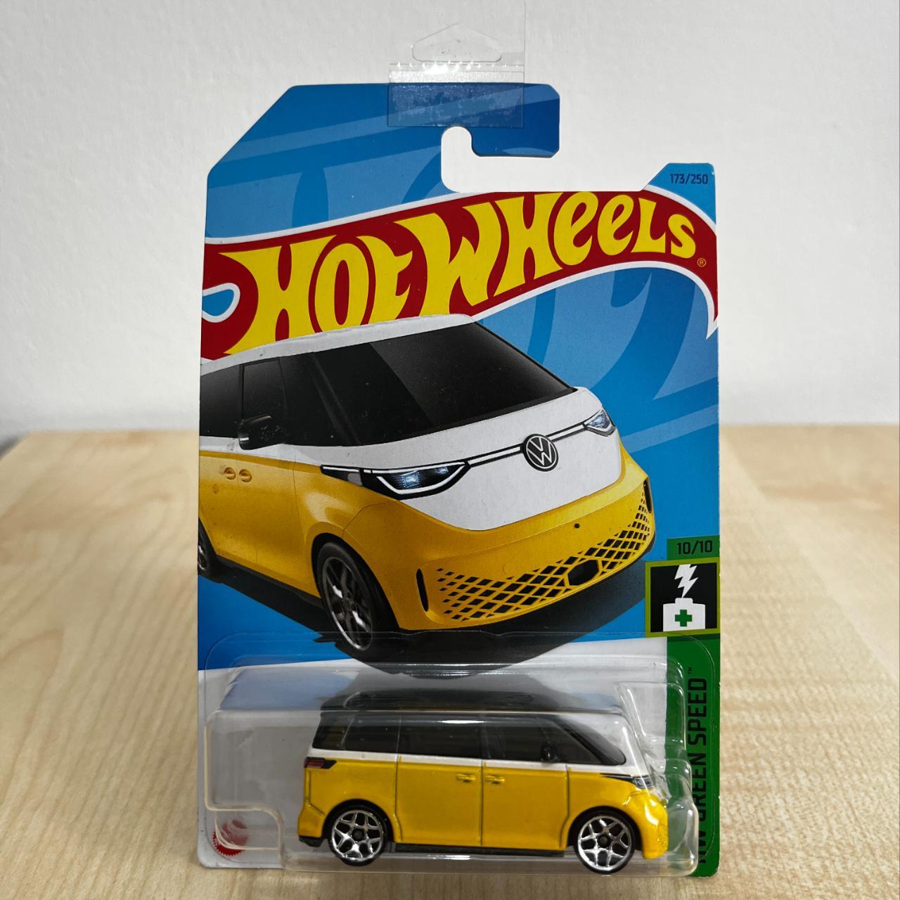 Hot Wheels VOLKSWAGEN ID.BUZZ HW Green Speed. Depop