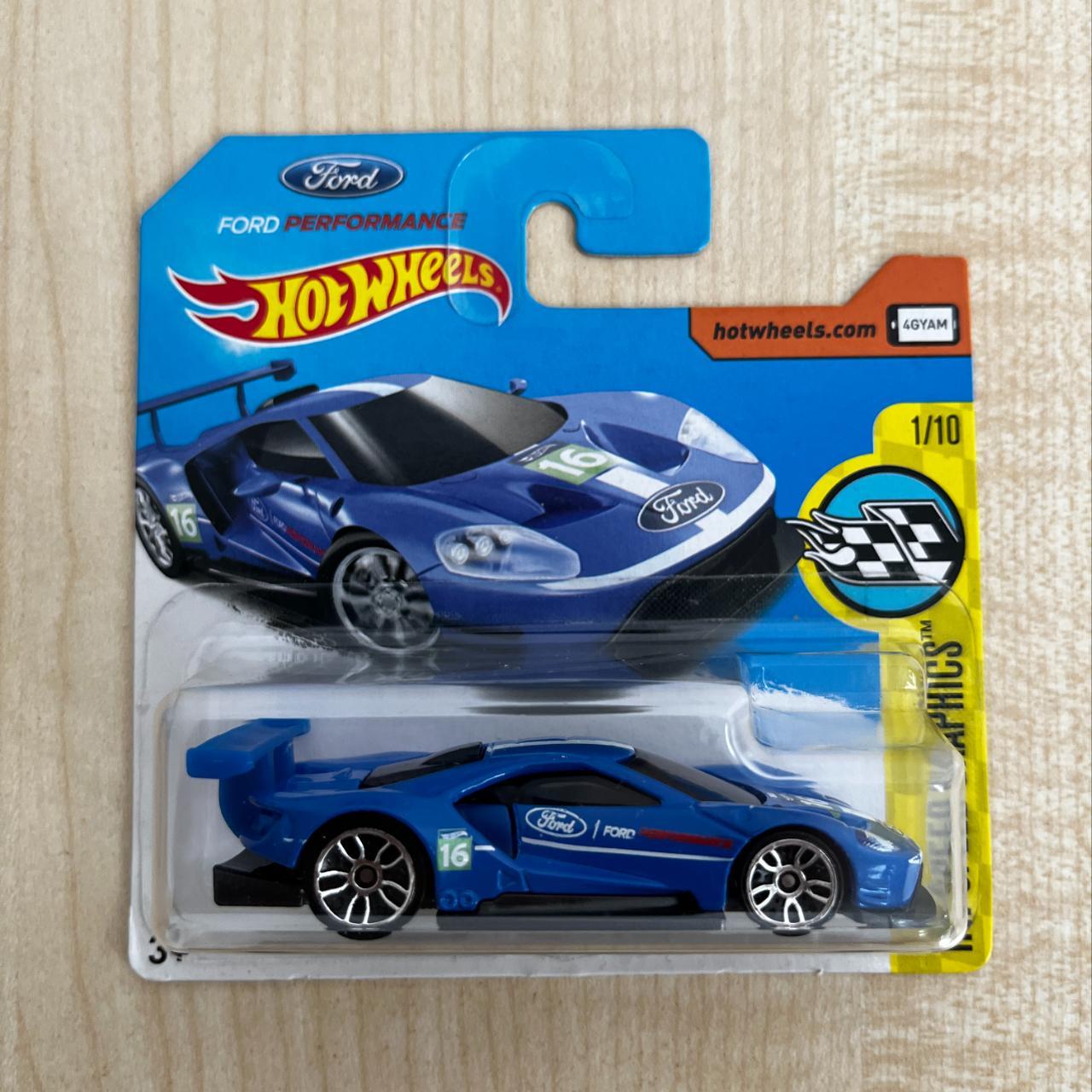 Hot Wheels 2016 FORD GT RACE HW Speed Graphics. Depop