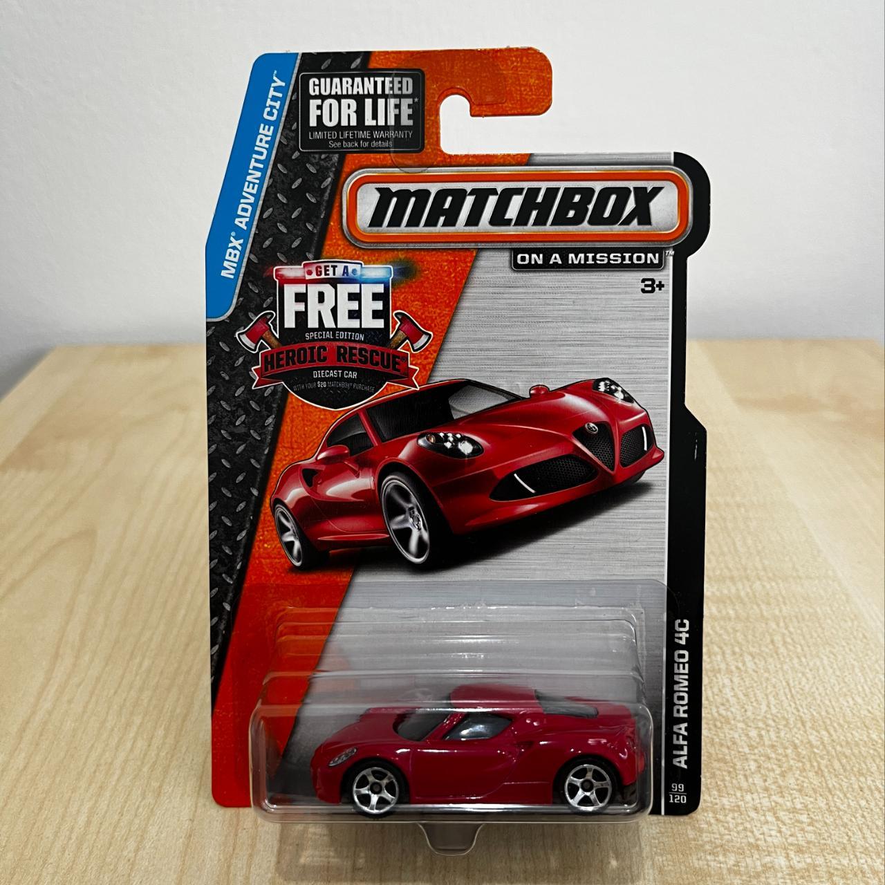 Matchbox alfa romeo 4c online