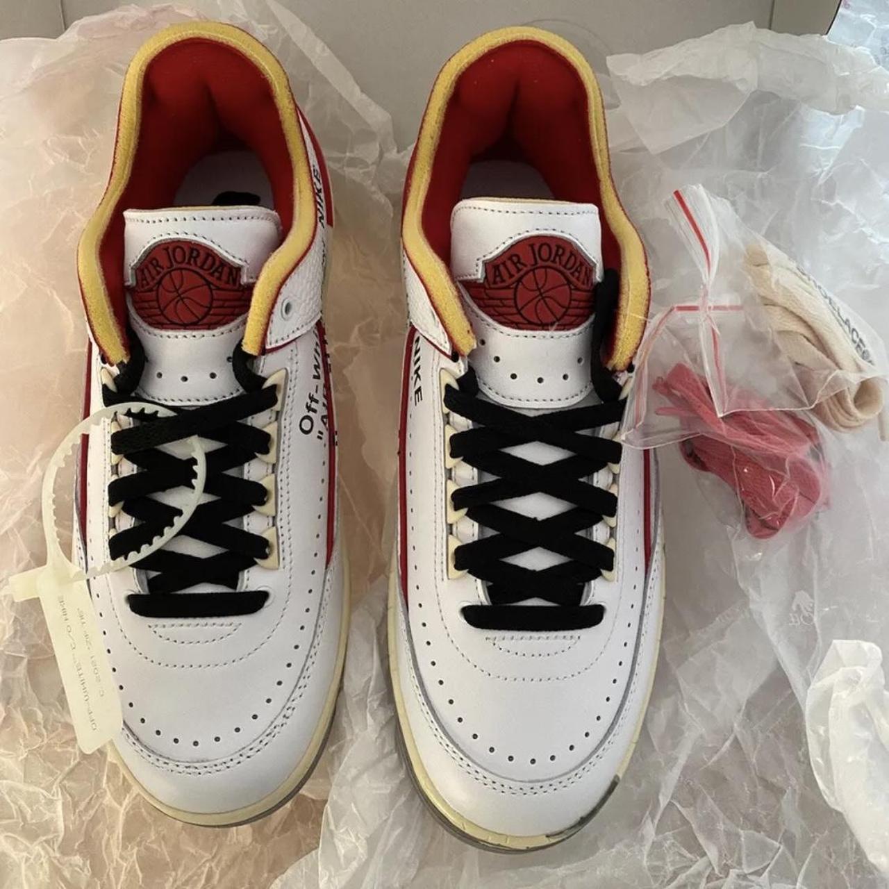retro 2 low off white