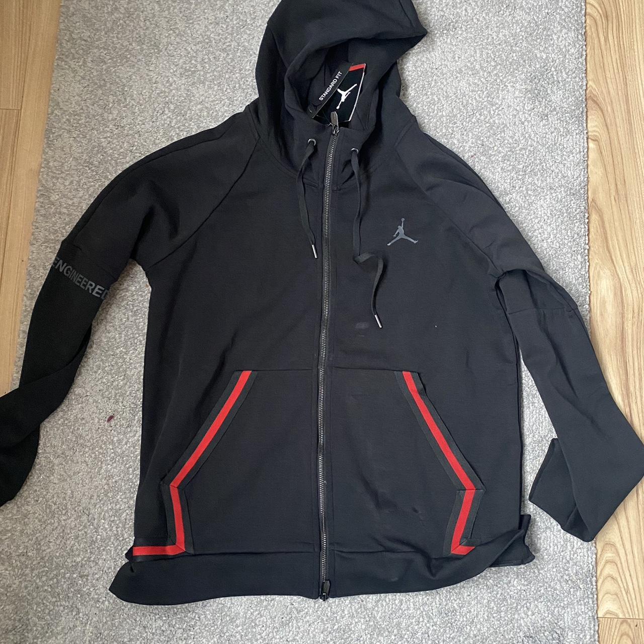 Nike Jordan Zip Up Jacket Fleece Brand New With Tags - Depop