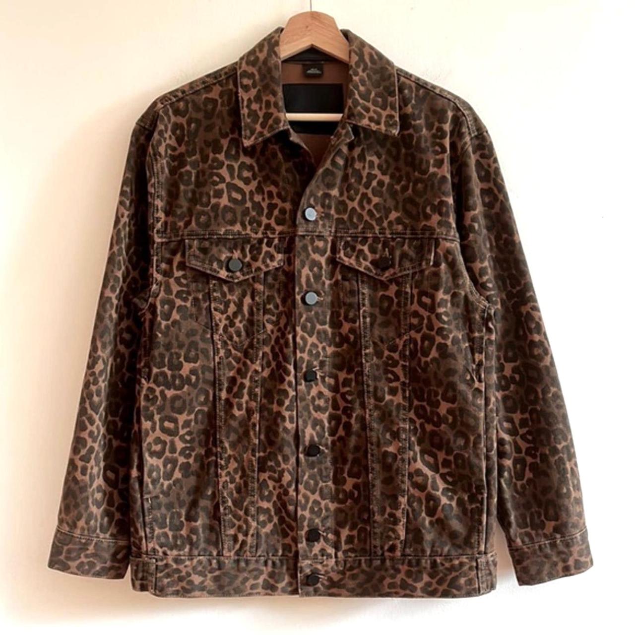 Alexander wang outlet leopard jacket