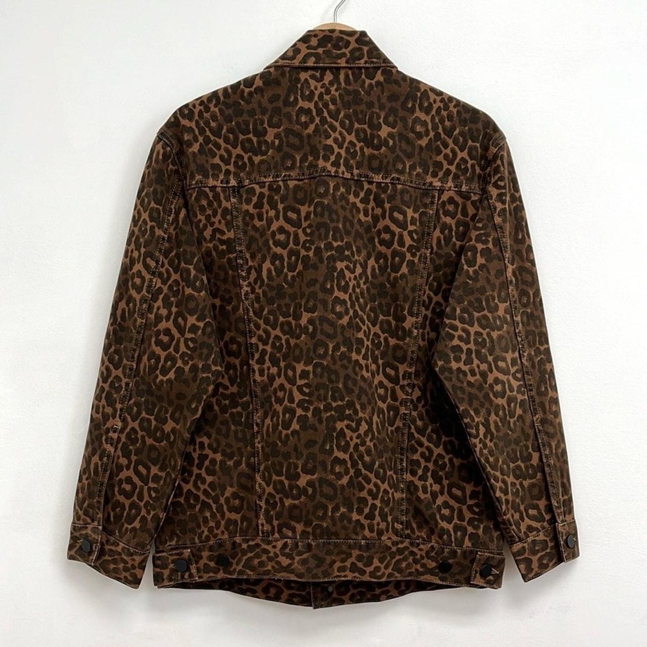 Alexander wang leopard jacket hotsell